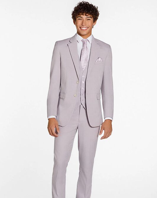 BLACKTIE METRO Lavender Wedding Suit Purple Tuxedo - 5