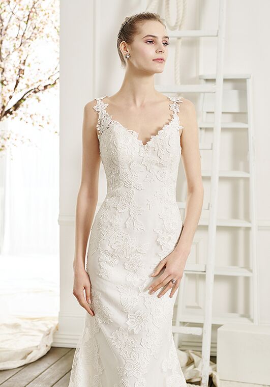 Beloved by Casablanca Bridal BL214 Sanguine Sheath Wedding Dress - 2