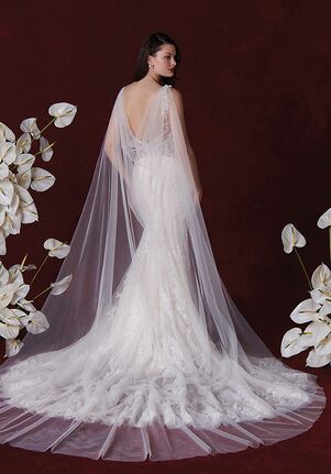 Justin Alexander Humphrey Fit-and-Flare Wedding Dress