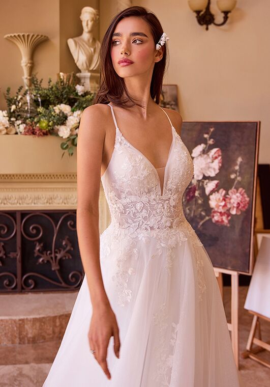 Ladivine CD792W A-Line Wedding Dress - 3