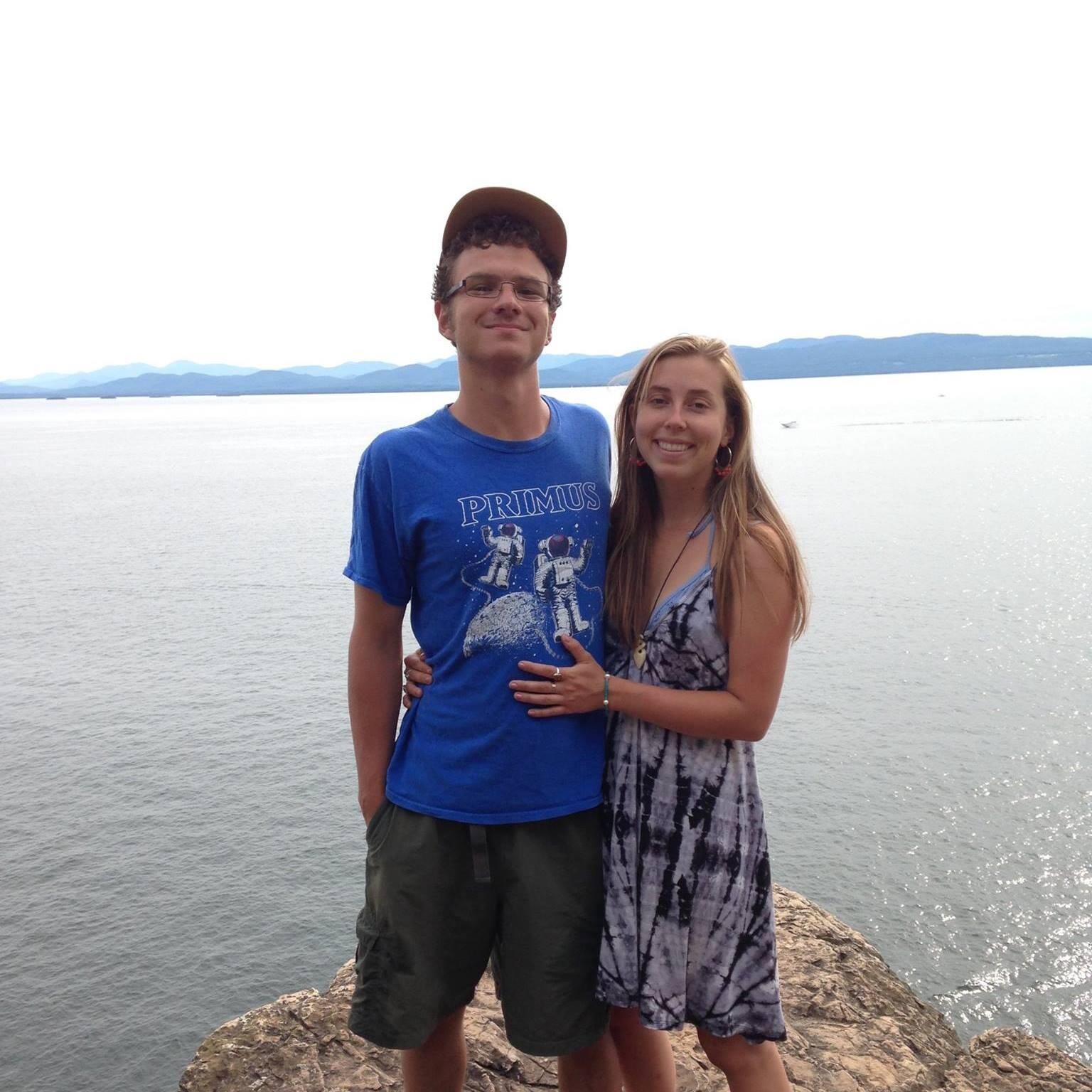 Post UVM graduation up at Rock Point 