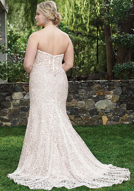 Casablanca Bridal 2252 Hyacinth Sheath Wedding Dress - 4