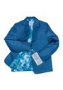 Little Tuxedos "Mason" Kids Cobalt Suit (5-Piece Set) Flower Girl Dress and Ring Bearer Outfit - thumbnail - 2