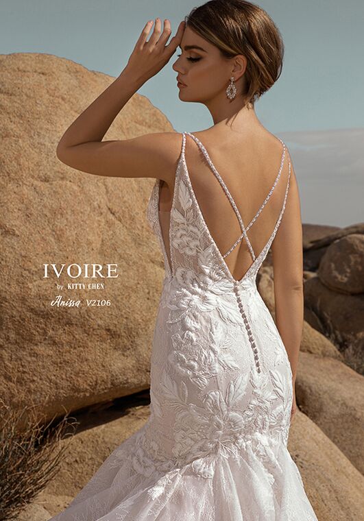 IVOIRE by KITTY CHEN ANISSA,V2106 Mermaid Wedding Dress - 3