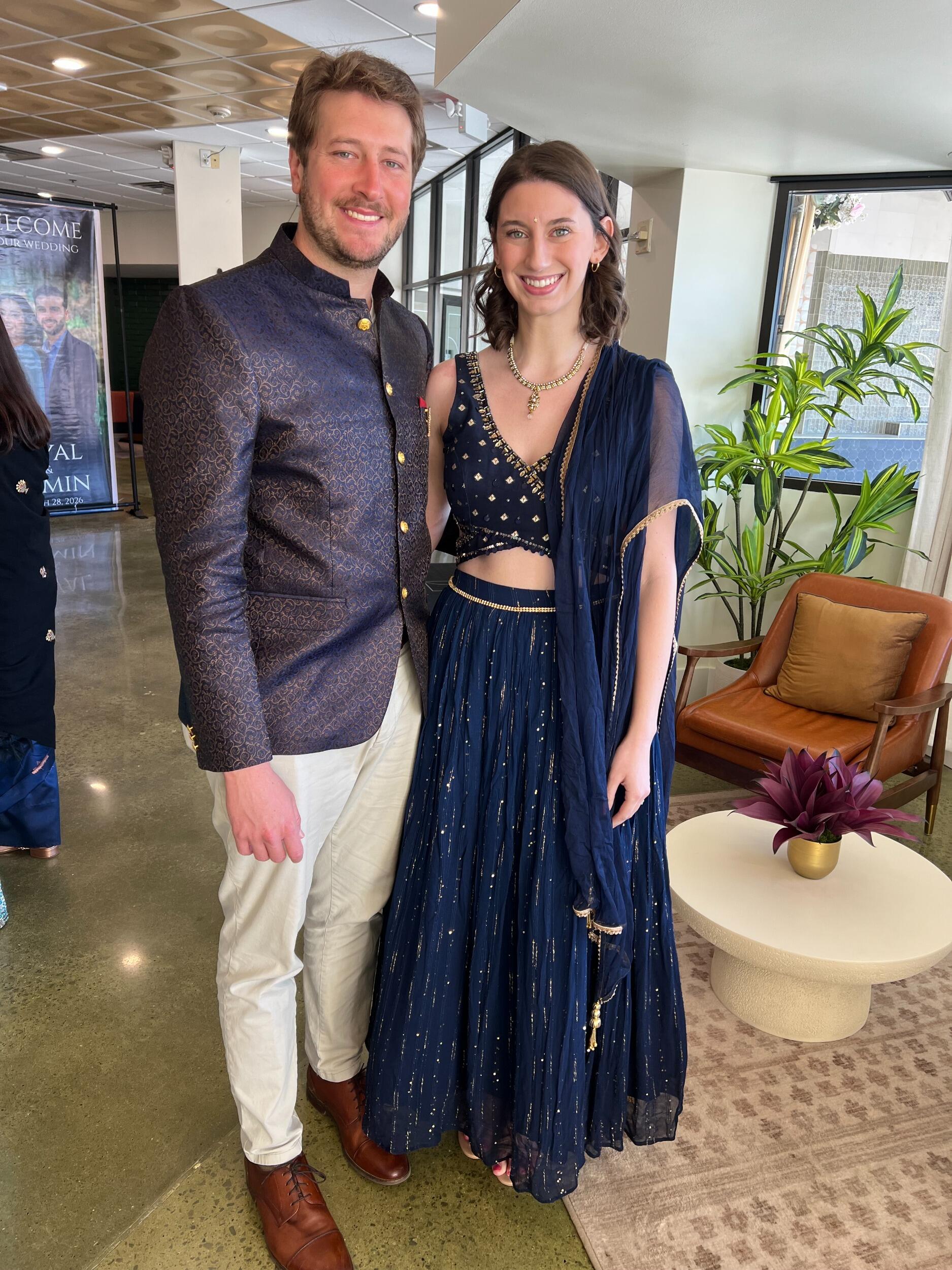 We had the honor of being invited to a traditional Indian wedding! We had so much fun!