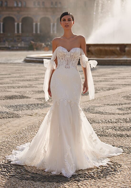 Val Stefani Antonia Mermaid Wedding Dress - 1