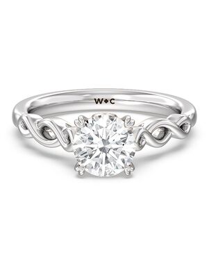 With Clarity Vintage Cushion, Round, Oval Cut Engagement Ring
