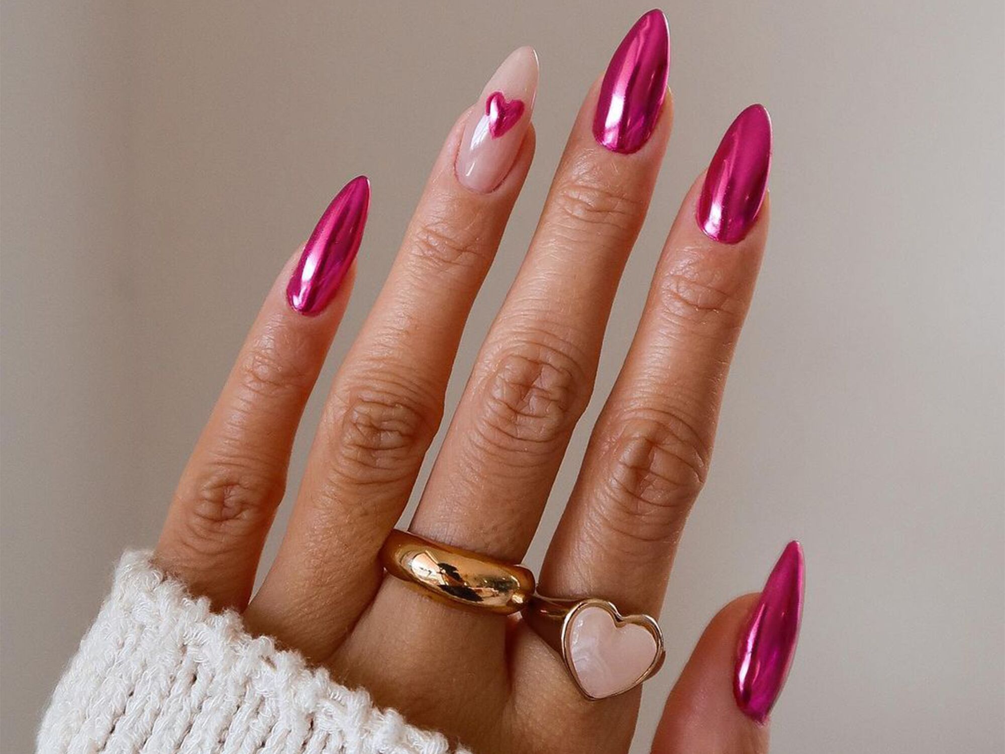 32 Valentine's Day Nails Ideas: Cute, Romantic & Sexy