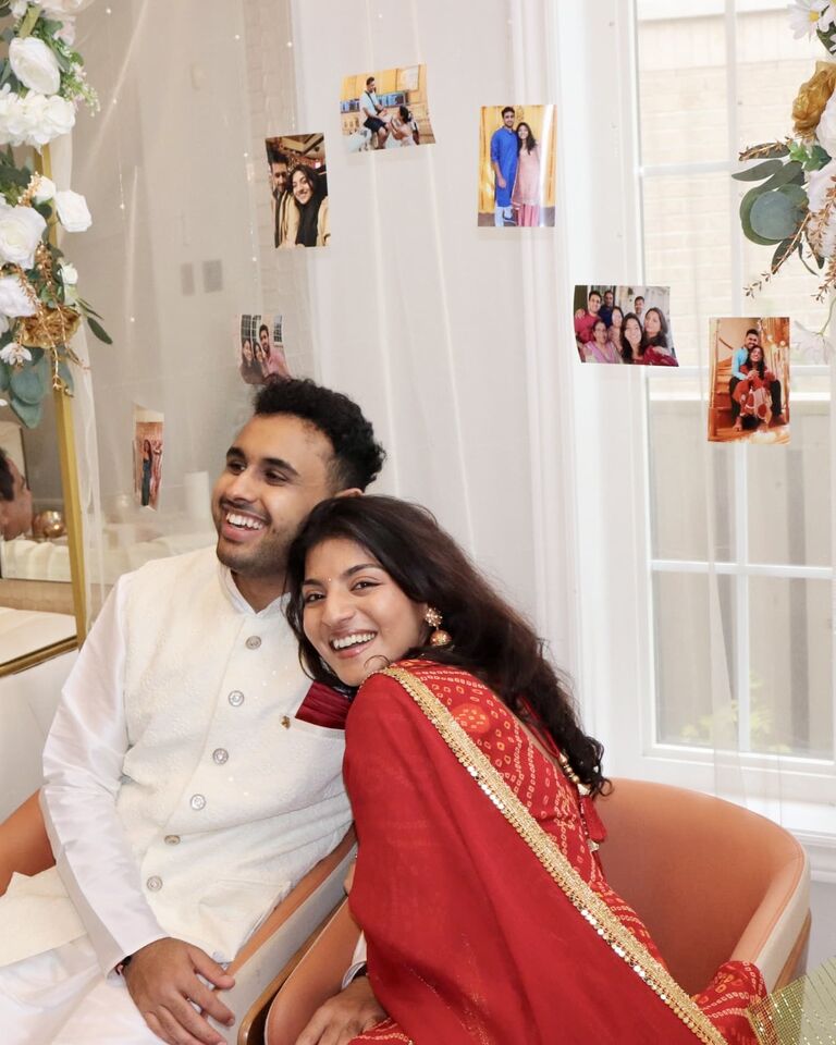 Vaishnavi & Chintan Home Page Banner