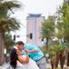 Holly and Chris tied the knot in front of 35 family members and friends in a destination wedding in Las Vegas.