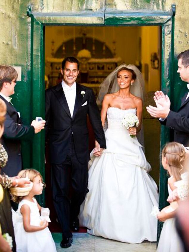 Giuliana Rancic's wedding dress