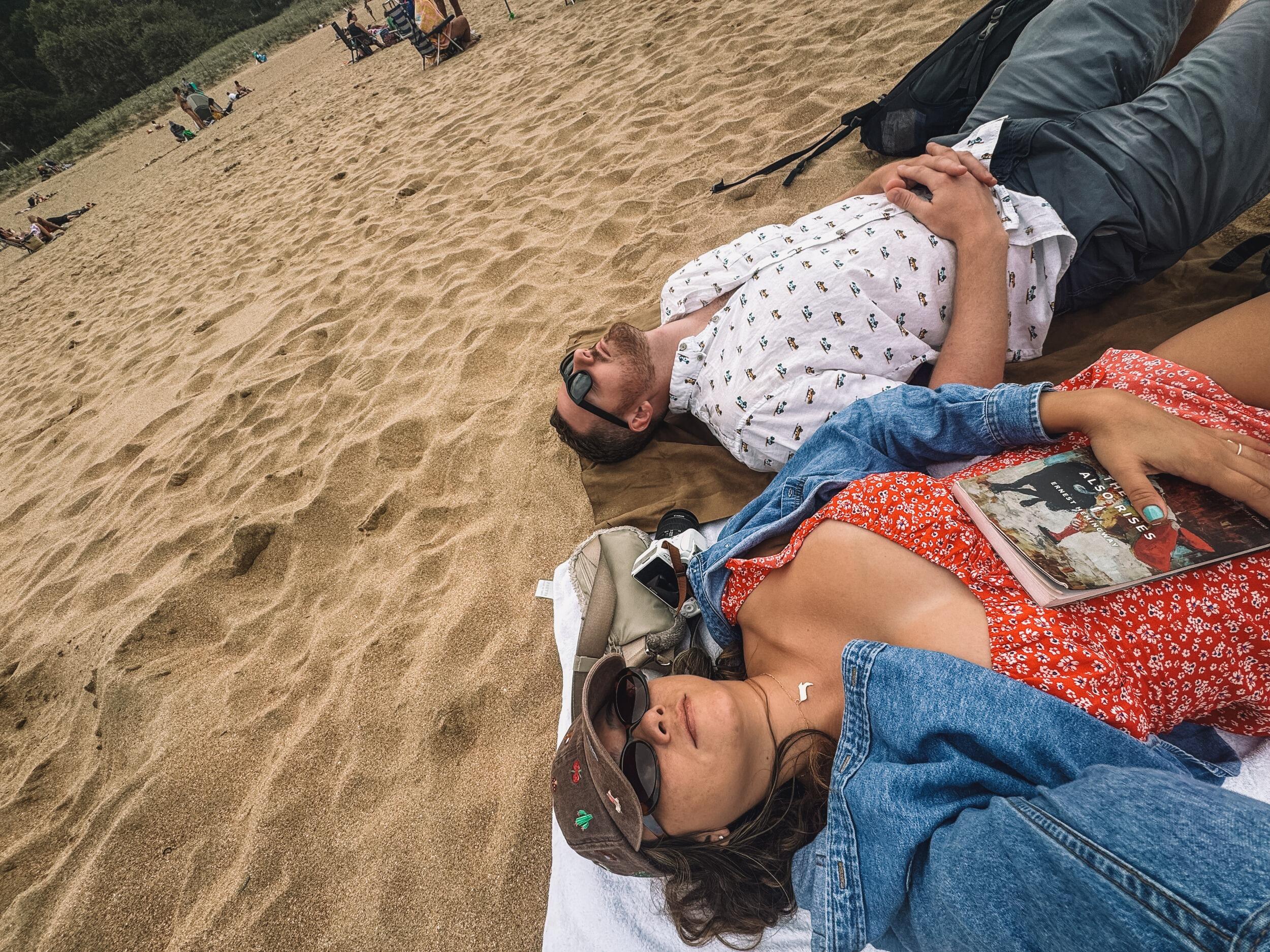 Beachin' in the Basque country!