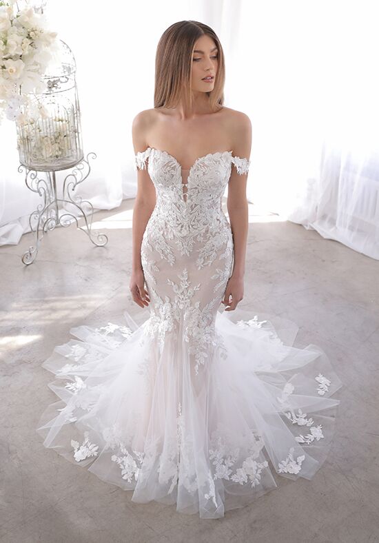 Blue by Enzoani Olenka Mermaid Wedding Dress - 1