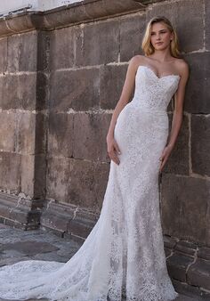 L'amour by Calla Blanche LA25260 Selin Sheath Wedding Dress