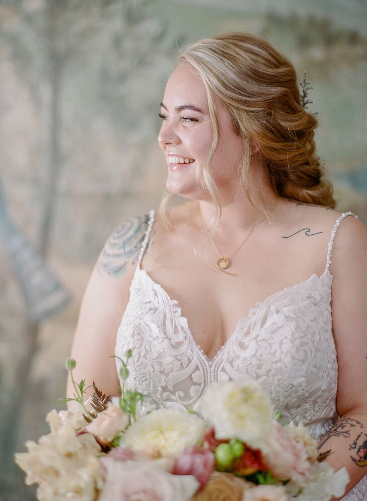 Bride Getting Ready for Wedding at Vista Valley Country Club in California