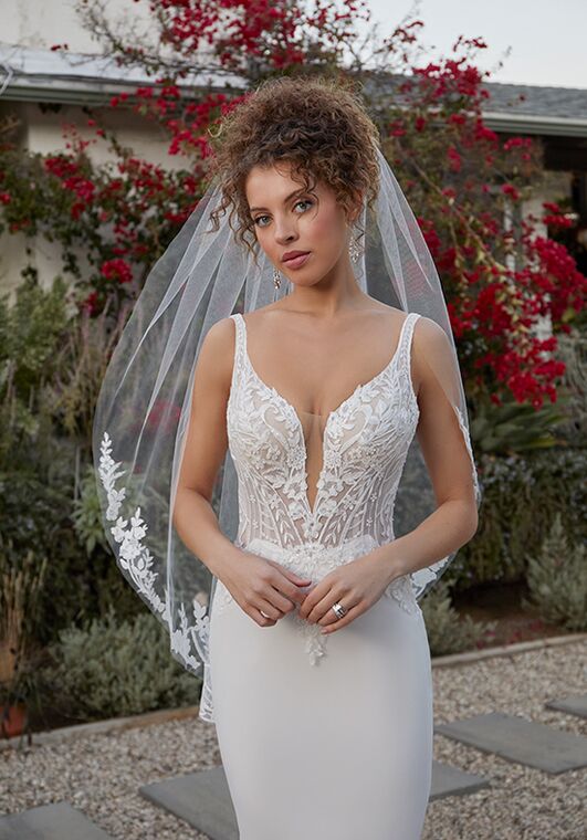 Beloved by Casablanca Bridal BL414 Silas Fit-and-Flare Wedding Dress - 4