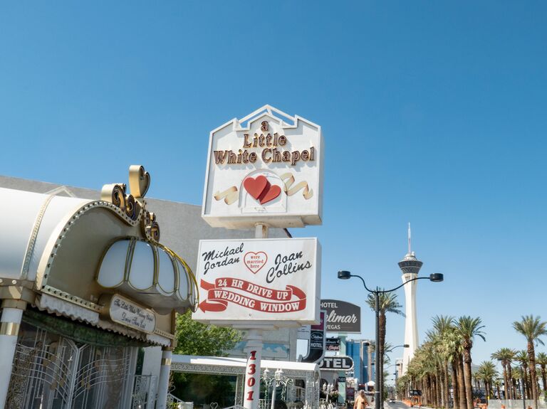 Little White Wedding Chapel in Las Vegas