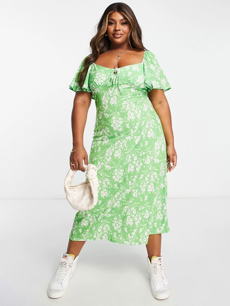 25 Plus-Size Wedding Guest Dresses for Year Round