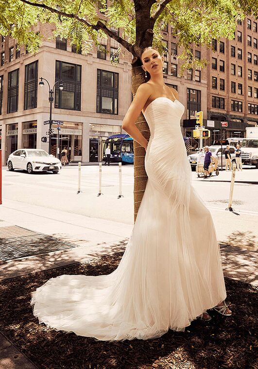 Morilee by Madeline Gardner Jackie, 15006 Fit-and-Flare Wedding Dress - 4