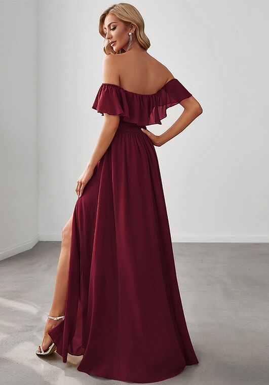 Ever-Pretty ES00969 Off the Shoulder Bridesmaid Dress - 3