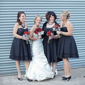 Black Bridesmaid Dresses