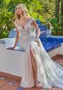 Jasmine Couture BROOKLYN T242063 Fit-and-Flare Wedding Dress - thumbnail - 3