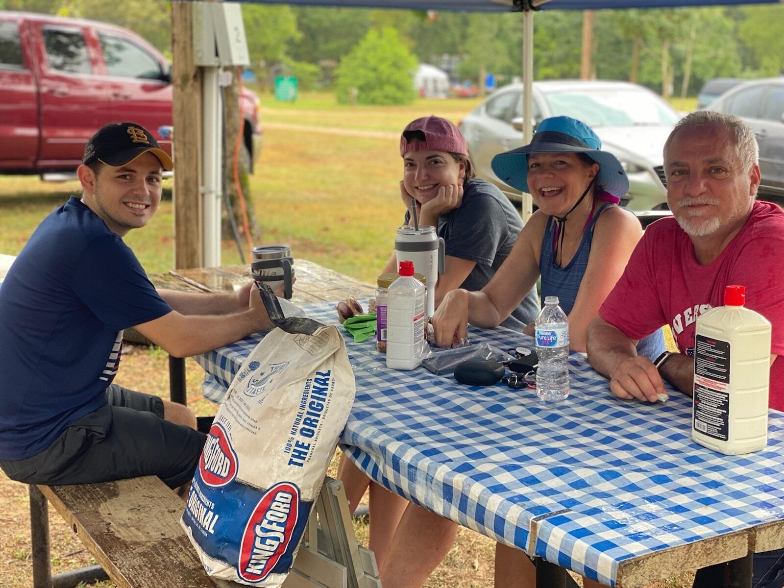 Michael's first Riverstock!