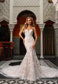 KITTYCHEN Couture GORDANA, K2416 Fit-and-Flare Wedding Dress