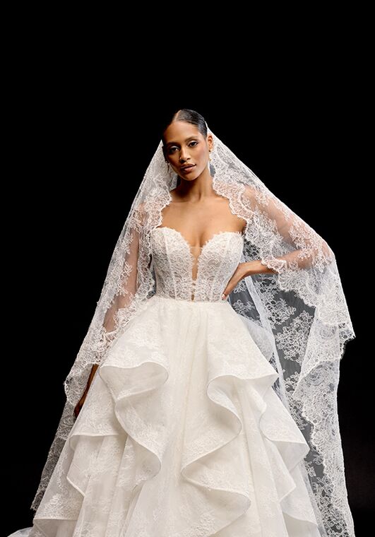 Justin Alexander Signature Nisha Ball Gown Wedding Dress - 5