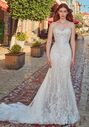 L'amour by Calla Blanche LA25118 Maggie Sheath Wedding Dress - thumbnail - 4