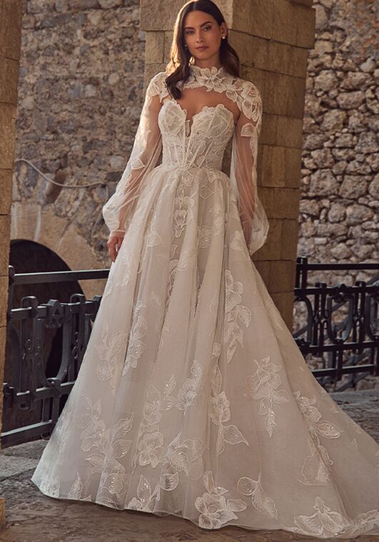 Calla Blanche 125101 Dalia A-Line Wedding Dress - 5