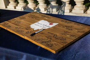 Ohio State Wooden Board Guest Signing