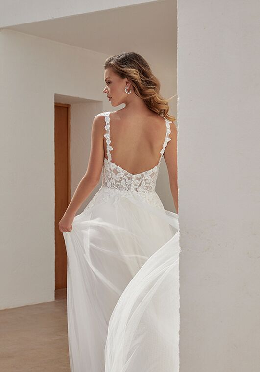 Adore by Justin Alexander Catrina A-Line Wedding Dress - 2
