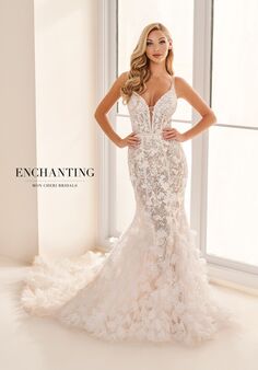 Enchanting by Mon Cheri E2533 Fit-and-Flare Wedding Dress