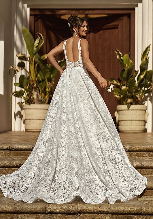 Simply Val Stefani Echo A-Line Wedding Dress - 2