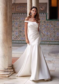 Moonlight Collection J6898 Mermaid and Trumpet Wedding Dress