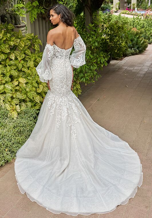 Jasmine Couture T242022 Mermaid Wedding Dress - 2