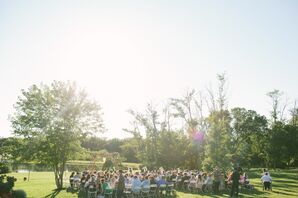 Backyard Ceremony at Carter's Family Home
