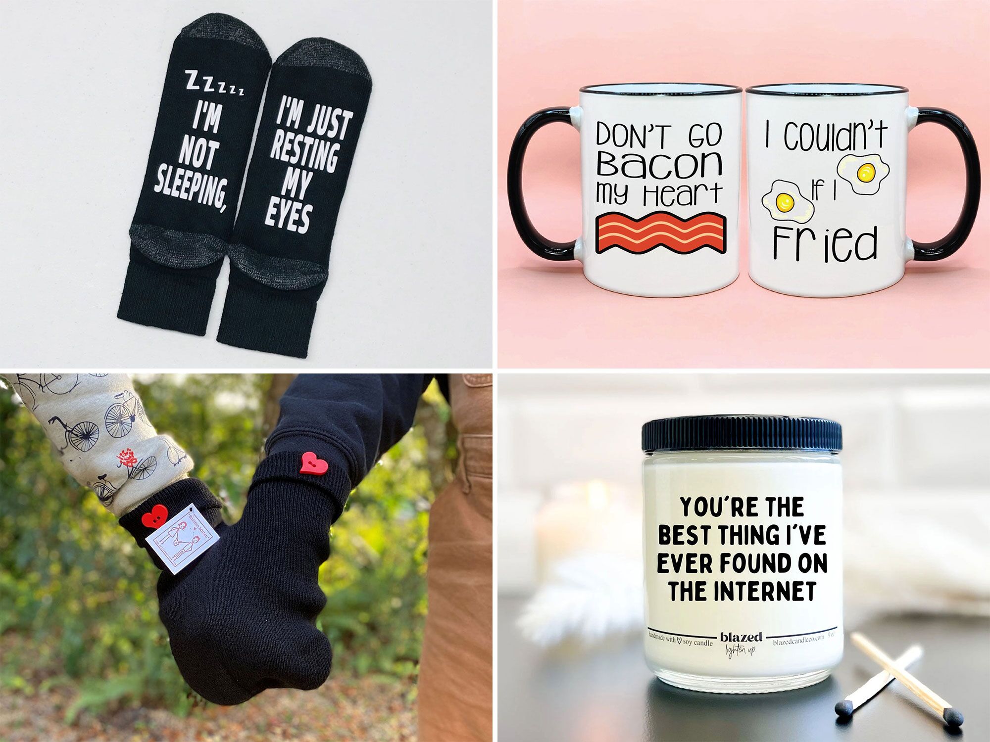 Ask Your Mom If I'm Real Mug & Socks Gift Set: Christmas Gifts