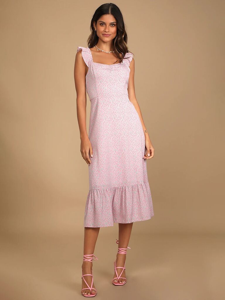 Pastel Wedding Guest Dresses for All Styles and Seasons