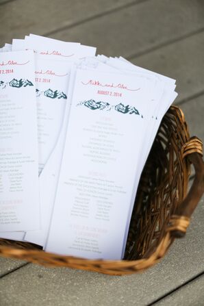 Mountain Range Ceremony Programs