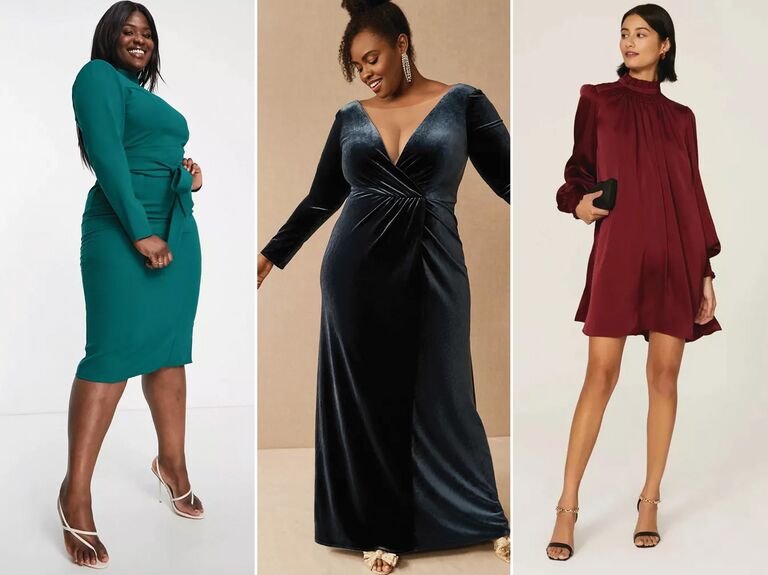 These 27 Long-Sleeve Wedding Guest Dresses Are So Elegant