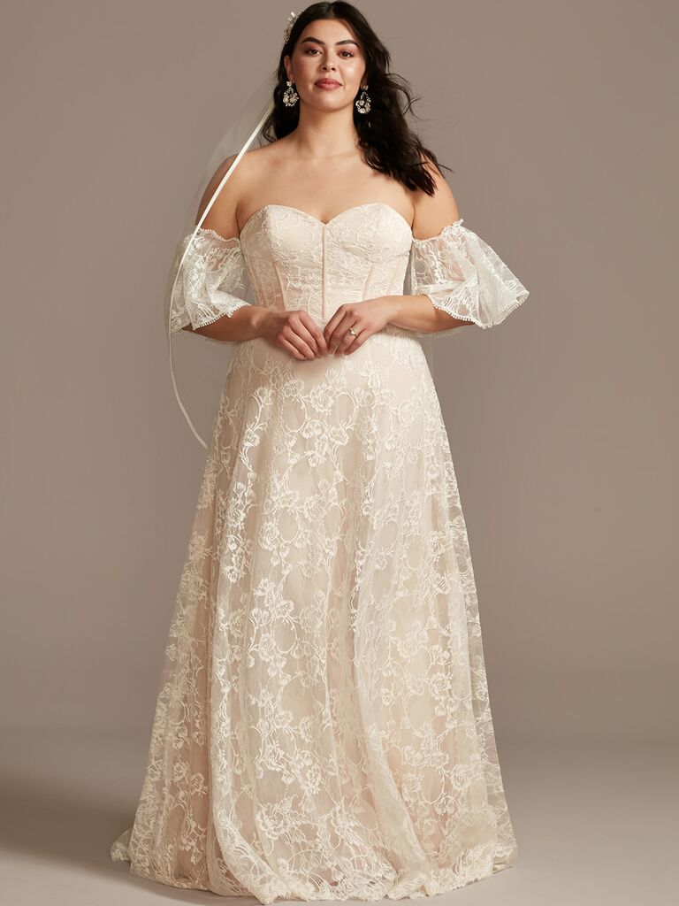 David's Bridal Wedding Dress