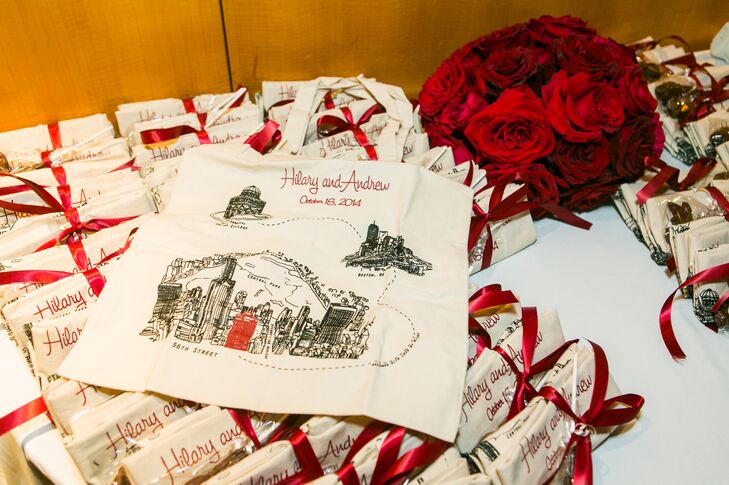 Custom New York City Reusable Gift Bags