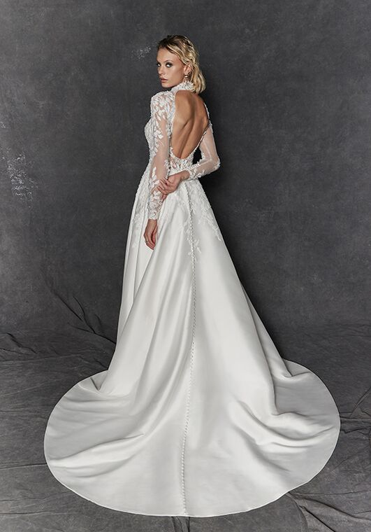 Justin Alexander Signature Mortella A-Line Wedding Dress - 3