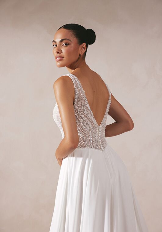 Adore by Justin Alexander Solana A-Line Wedding Dress - 3