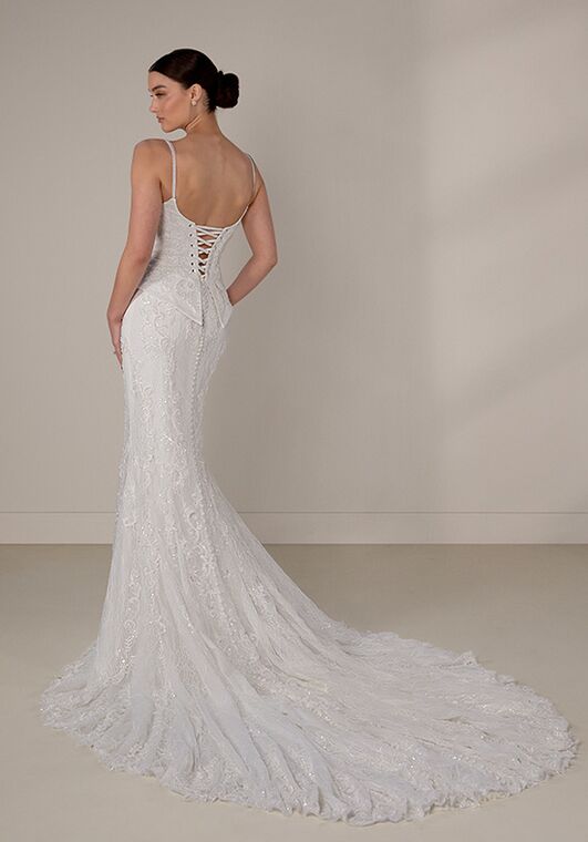 Martina Liana Luxe LE1457 Column Wedding Dress - 4