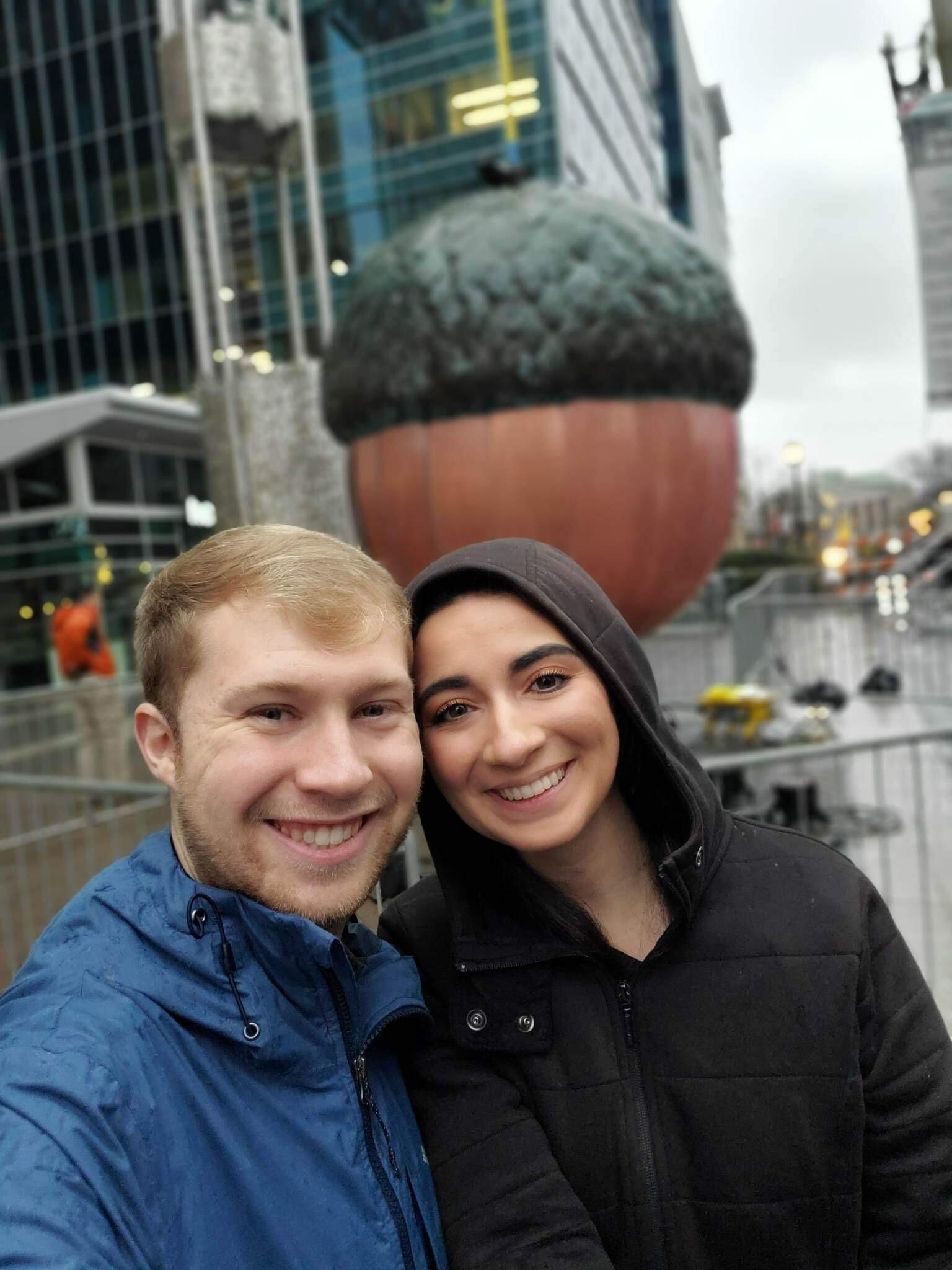 Shortly after California, Ryan had to relocate to North Carolina, just in time to see the famous NYE Raleigh Nut Drop!