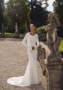 Justin Alexander Kathleen Fit-and-Flare Wedding Dress - thumbnail - 1