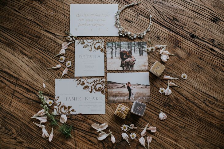 Bohemian Paper Goods and Custom Wedding Invitations